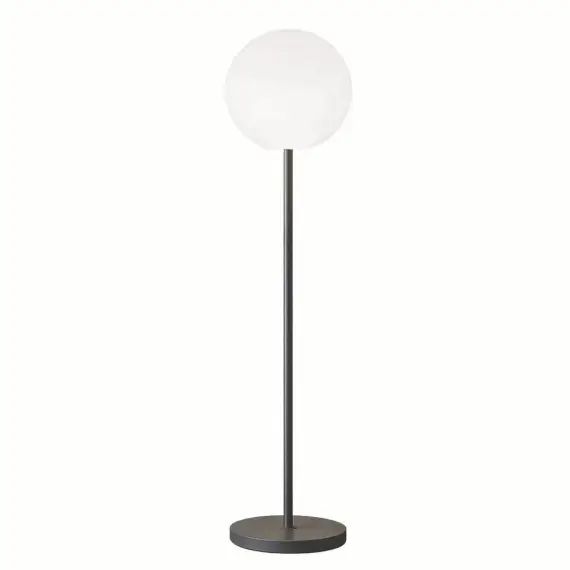 Lampadaire extérieur sans fil Polyéthylène Blanc H150CM