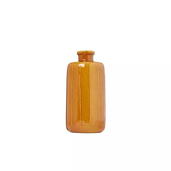 Vase Mini en Céramique, Grès émaillé – Couleur Rouge – 9 x 9 x 20 cm – Designer Sarah Lavoine