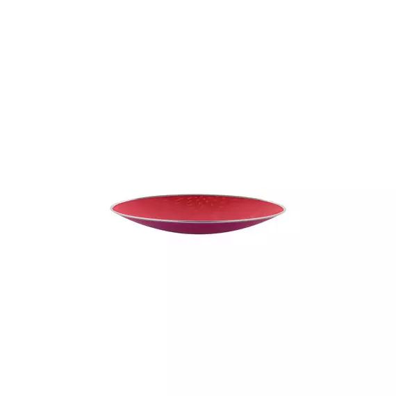 Centre de table  100 Values Collection en Métal, Fil d’acier – Couleur Rouge – 28.85 x 28.85 x 28.85 cm – Designer Susan  Cohn