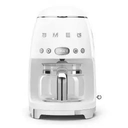 Machine à café filtre   1,4 l  en inox  blanc