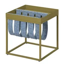 Table d&rsquo;Appoint Verte avec Porte-Brochure