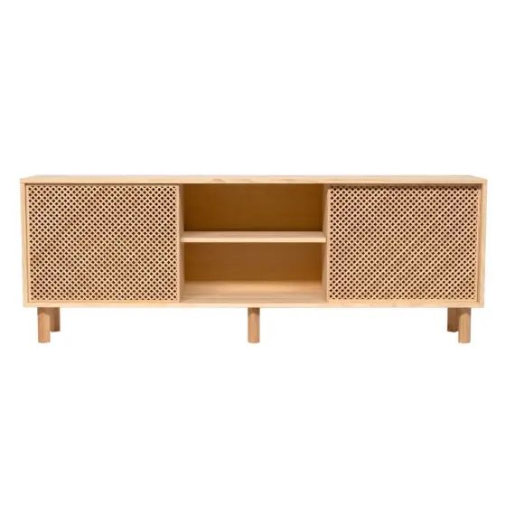 Buffet 2 portes en bois massif – 180 cm