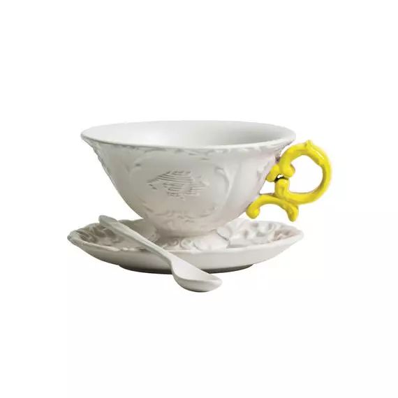 Tasse à thé I-Wares en Céramique, Porcelaine – Couleur Jaune – 12 x 40 x 5.1 cm – Designer Selab