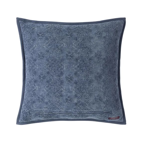 Housse de coussin Coton viscose Zinc 45 x 45 cm