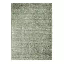 Tapis en laine et coton vert clair 160×230