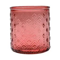 Gobelet en verre recyclé petale 12 cm