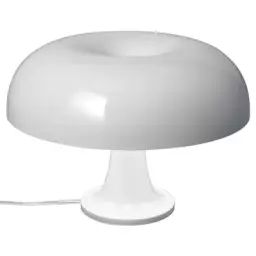 Lampe de table en Plastique, Polycarbonate – Couleur Blanc – 37 x 37 x 23 cm – Designer Gruppo Architetti Urbanisti Città Nuova