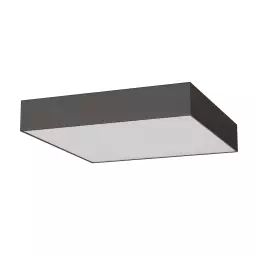 Plafonnier d’extérieur carré gris anthracite 12 cm
