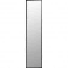 Miroir en métal noir 180×30