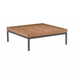 Table basse Level en Bois, Bambou – Couleur Bois naturel – 79.58 x 79.58 x 30 cm – Designer Henrik  Pedersen