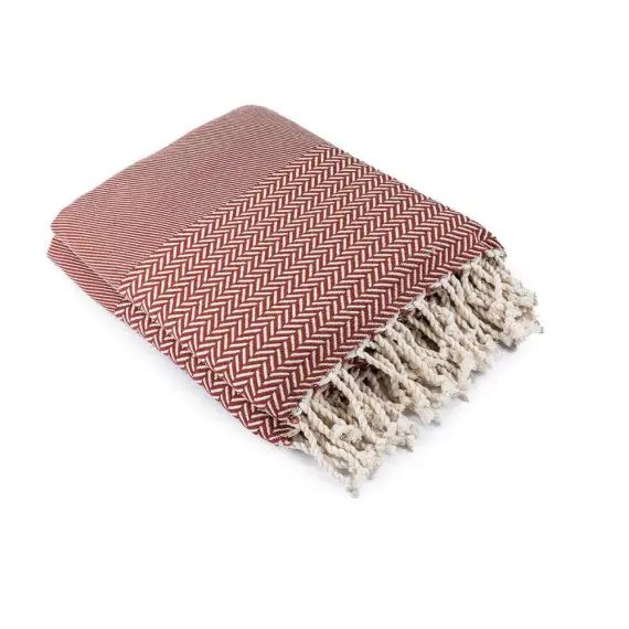 Plaid grand modèle 160×250 Tomette