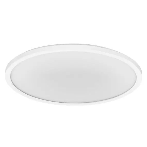 Plafonnier lumineux en PVC blanc, 40cm
