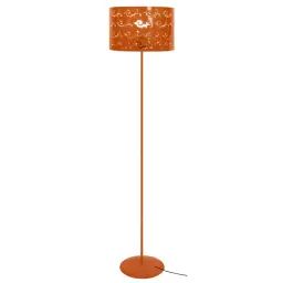 Lampadaire métal orange