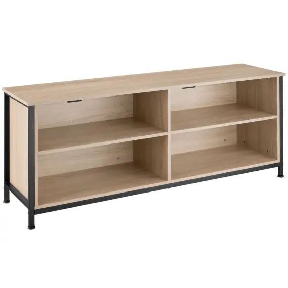 Buffet Style industriel Bois clair industriel, Chêne Sonoma