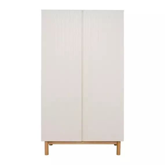 Armoire 2 portes en bois argile