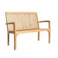 image de banc de jardin scandinave 