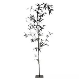 Plante artificielle Fausse plante en Tissu, plastique – Couleur Noir – 131.39 x 131.39 x 270 cm – Designer  Studio