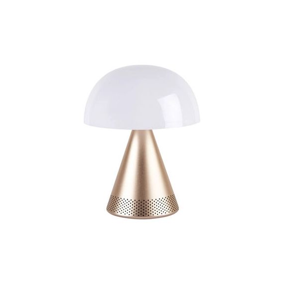 Lampe sans fil Mina en Métal, ABS – Couleur Or – 21.25 x 21.25 x 17 cm – Designer Andrea Quaglio