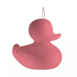 Lampe flottante d’extérieur led rgb télécommande h30cm rose