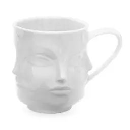 Mug Muse en Céramique, Porcelaine – Couleur Blanc – 12 x 19.83 x 10.5 cm – Designer