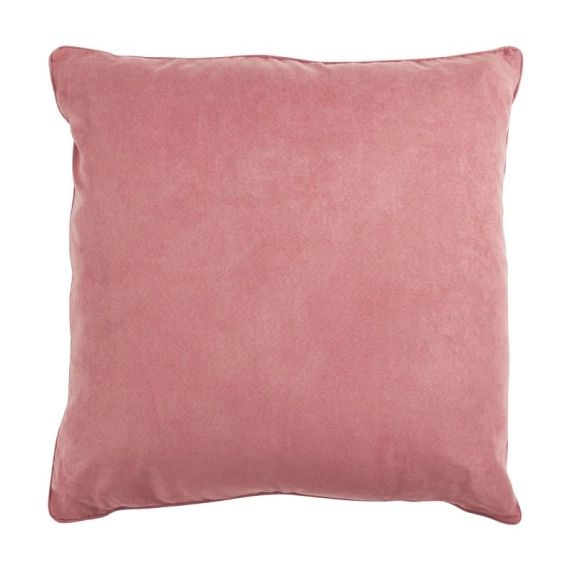 Coussin de sol en suédine terra cotta 70×70