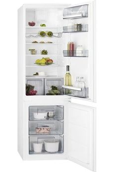 Refrigerateur congelateur en bas Aeg SCK618F3FS – Encastrable – 178 cm