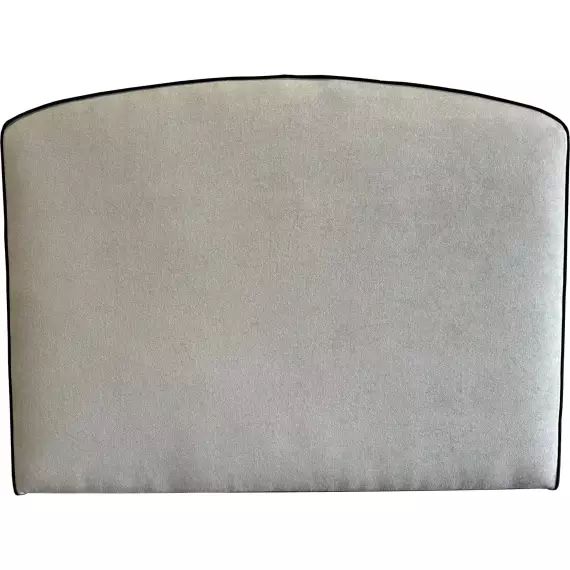 Tête de lit en tissu beige 160 cm