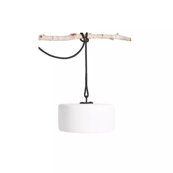 Lampe extérieur sans fil rechargeable Thierry Le swinger en Plastique, Polyéthylène – Couleur Blanc – 320 x 47.62 x 20.5 cm – Designer Anton de Groof