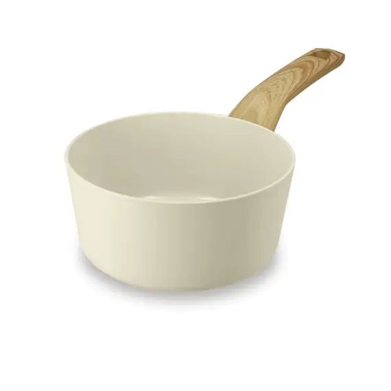 Casserole en aluminium Ø16cm crème – compatible induction
