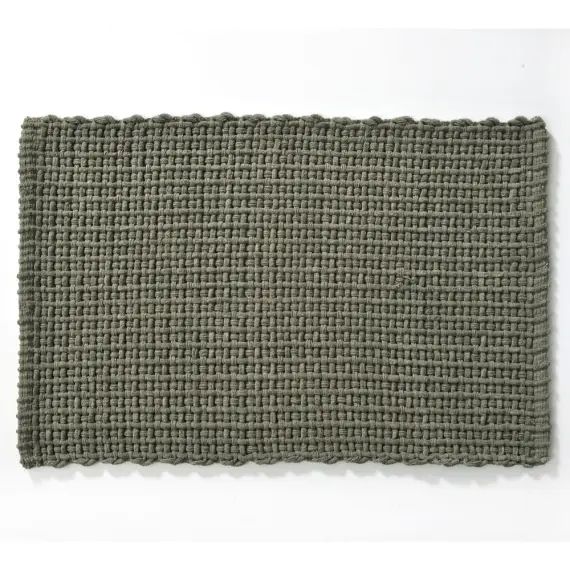 Tapis de bain vert 50×80 en polyester