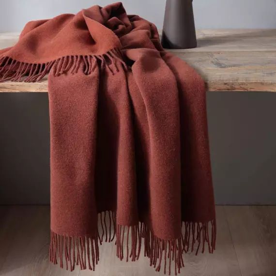 Plaid Laine et Cachemire Clarence BIEDERLACK