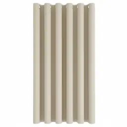 Rideau d&rsquo;extérieur 135×240 en coton blanc écru