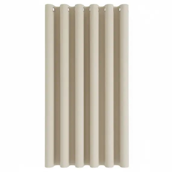 Rideau d&rsquo;extérieur 135×240 en coton blanc écru