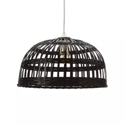 Suspension en bambou noir d. 40 cm