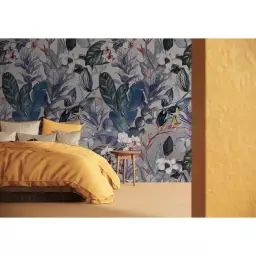 Papier peint panoramique motif floral Multicolore 288x280cm