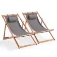 image de transat, chaise longue scandinave 
