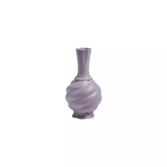 Vase Vases en Céramique, Porcelaine – Couleur Violet – 10 x 10 x 19 cm