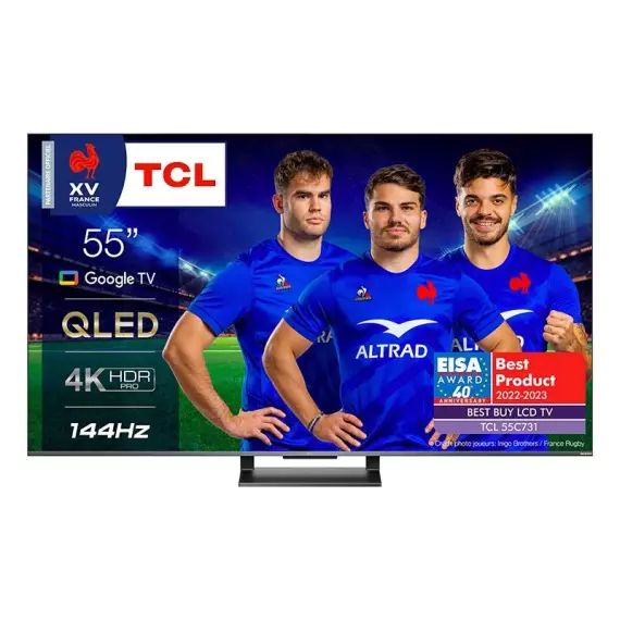 Tv Qled Uhd 4k 55 Tcl 55c731 Google Tv 144 Hz »