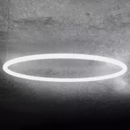 Lampe connectée Alphabet of light en Plastique, Aluminium – Couleur Blanc – 50 x 63.66 x 63.66 cm – Designer Bjarke Ingels Group