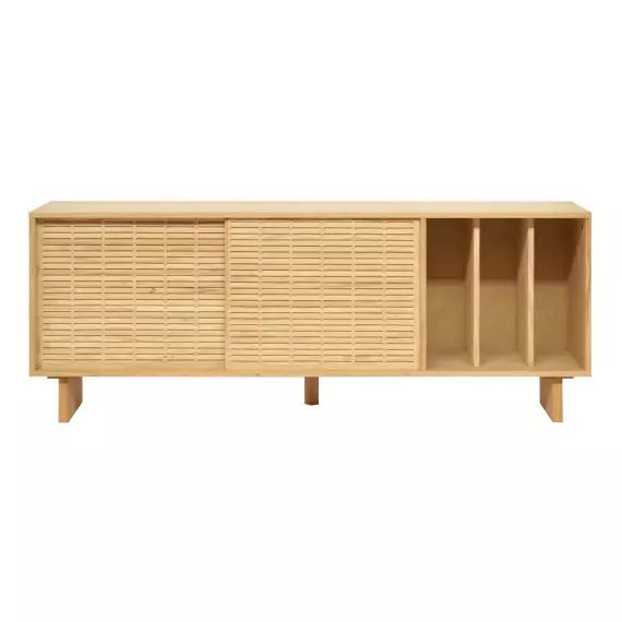 Buffet en bois de pin massif naturel – 170 cm