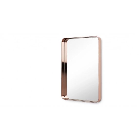 Alana, grand miroir rectangulaire 70 x 100 cm, cuivre