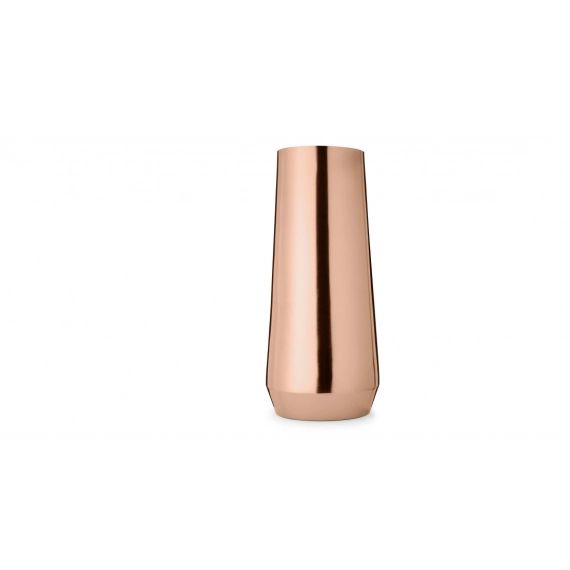 Beaumont, grand vase cylindrique, cuivre