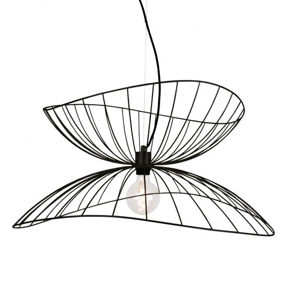 Lampe à suspension Ray Ø 70 cm noir