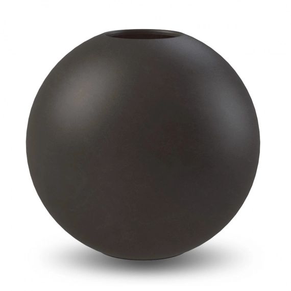 Vase noir Ball 30 cm
