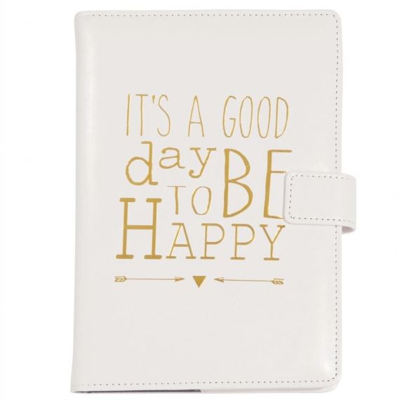 Carnet de notes blanc imprimé URBAN