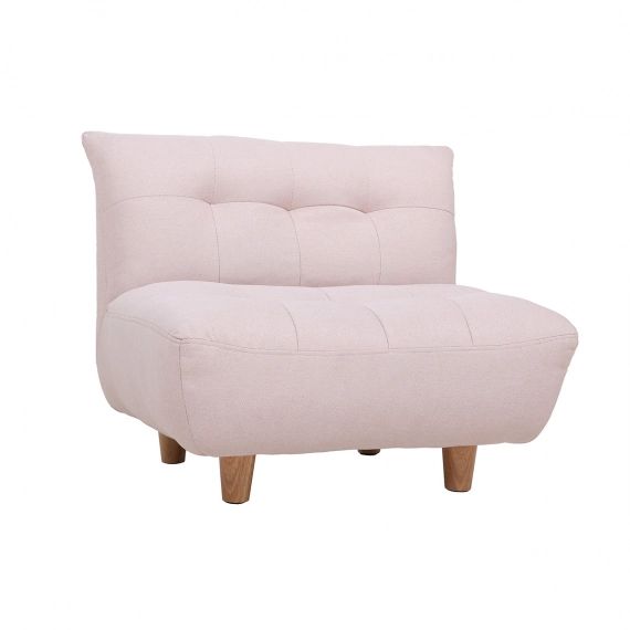 Fauteuil enfant scandinave rose BABY YUMI