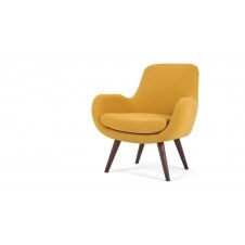 Moby, fauteuil d’appoint, jaune d’or