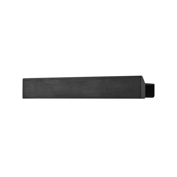 Étagère magnétique Flex Rail 40 cm Chêne peint noir-noir