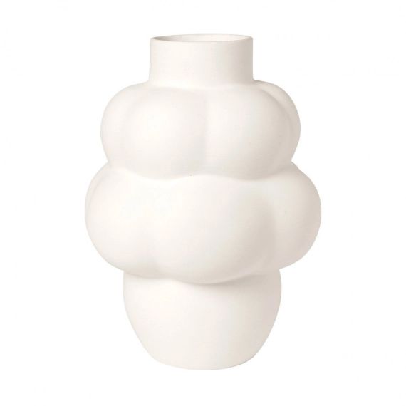 Vase Balloon 04 céramique Raw White