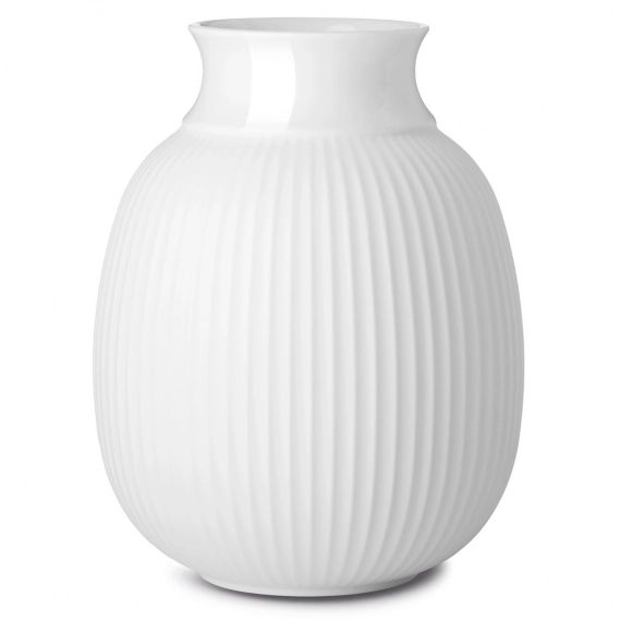 Vase Lyngby Curve 17,5 cm Blanc